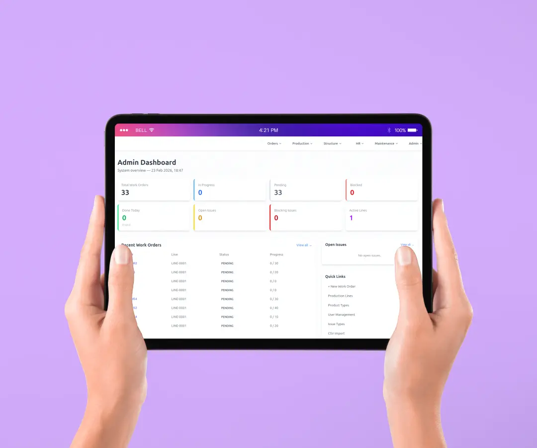 OpenMES - darmowy system MES open source do zarządzania produkcją