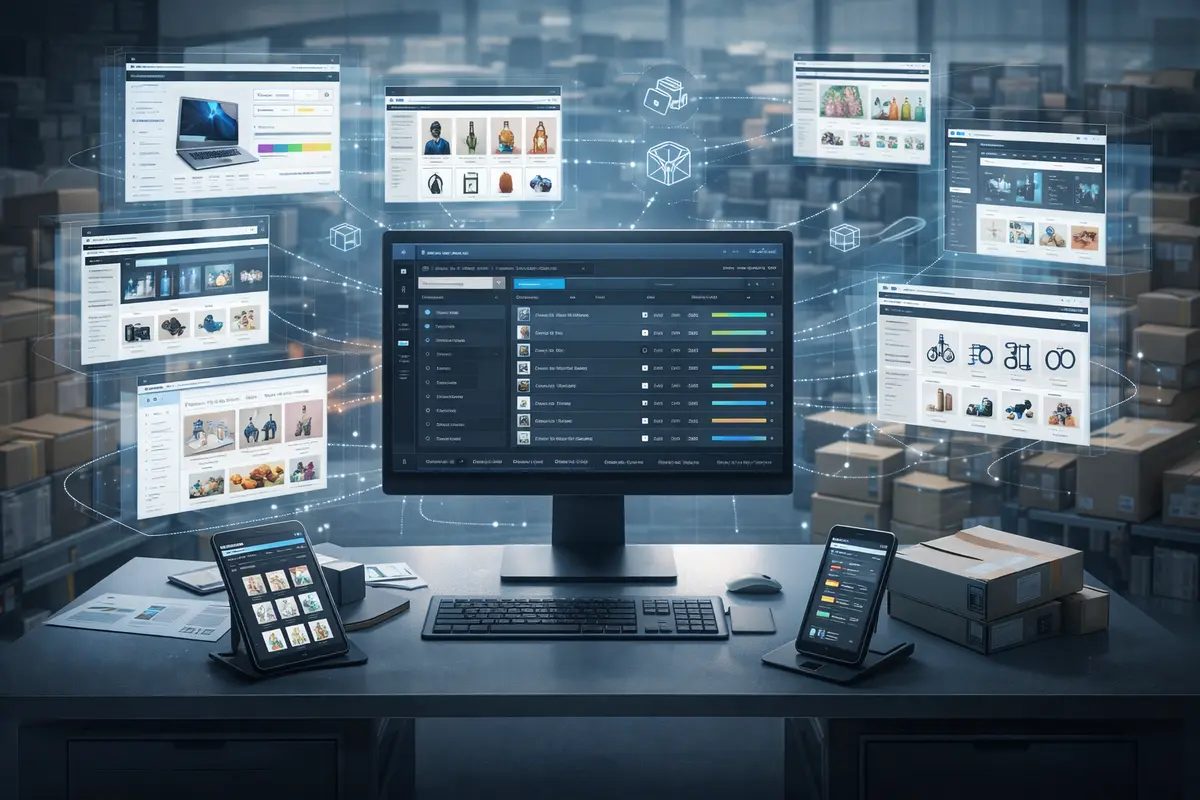 Centralny system zarządzania wieloma sklepami PrestaShop